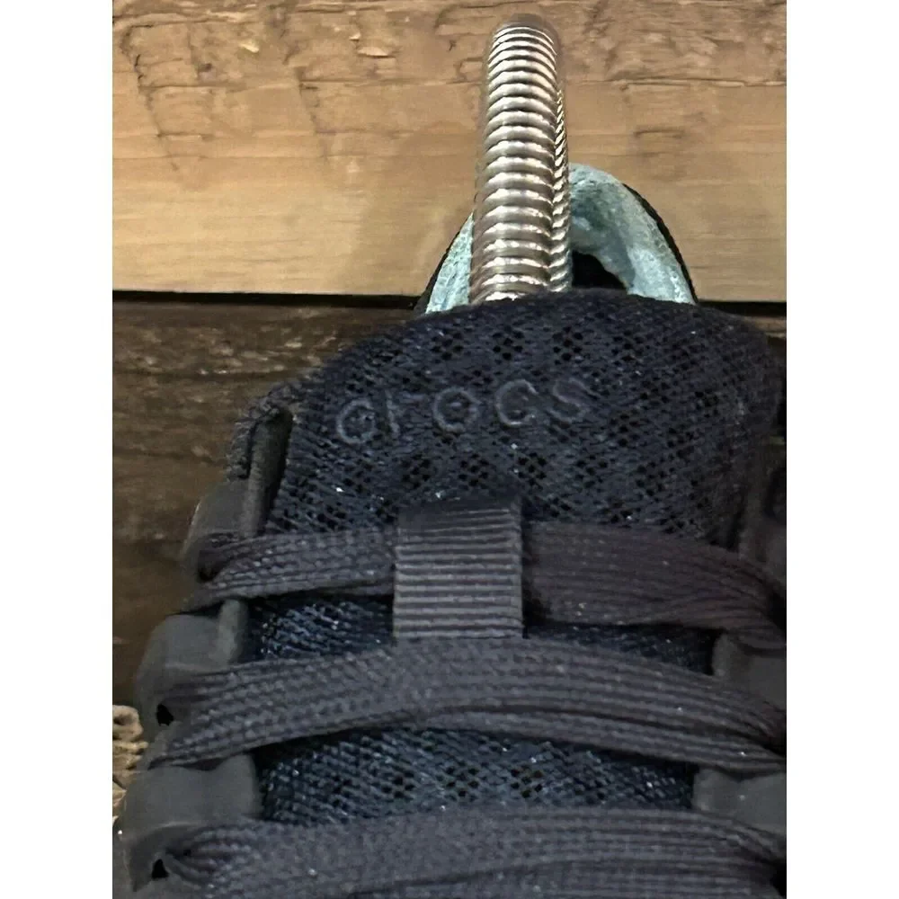 Crocs‎ LiteRide Pacer Women's Size 8 Blue Comfort Lace Up Sneakers Shoes 205234